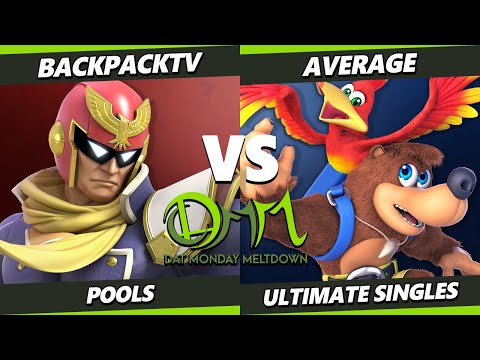 DAT MM 306 - BackpackTV (Captain Falcon) Vs. Average (Banjo Kazooie) Smash Ultimate - SSBU