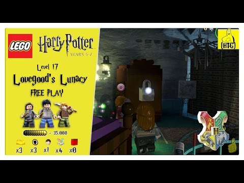 Lego Harry Potter Years 5-7: Lvl 17 / Lovegood's Lunacy FREE PLAY (All Collectibles) - HTG