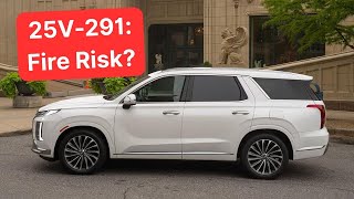Hyundai Palisade fire risk recall – TSB and information