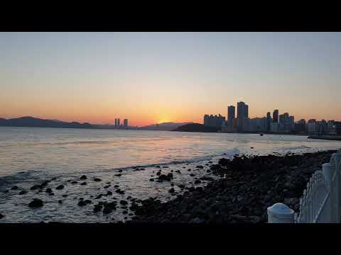 Busan Haeundae Beach (feat. Sunset)