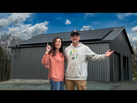 Building a MASSIVE (15Kw) Solar SYSTEM to POWER our OFF GRID WorkShop in the WOODS