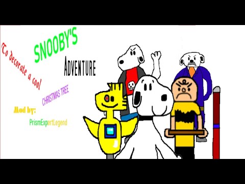 Snooby's Adventure To Decorate A Cool Christmas Tree - Baldi's Basics V1.4.3 Mod