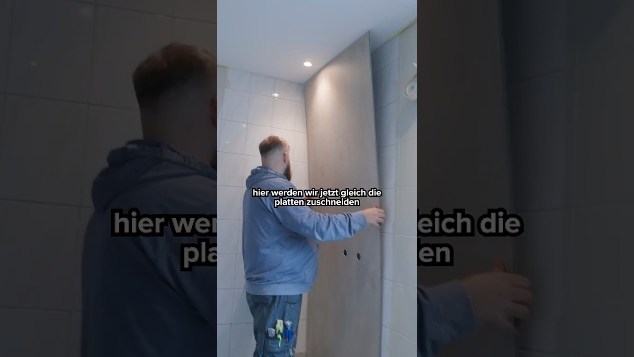 Wandverkleidung zuschneiden