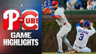 Phillies vs. Cubs Game Highlights (4/21/26) | MLB Highlights