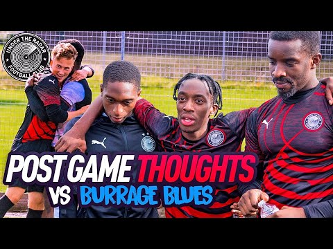 UTR vs Burrage Blues: POST GAME THOUGHTS!!