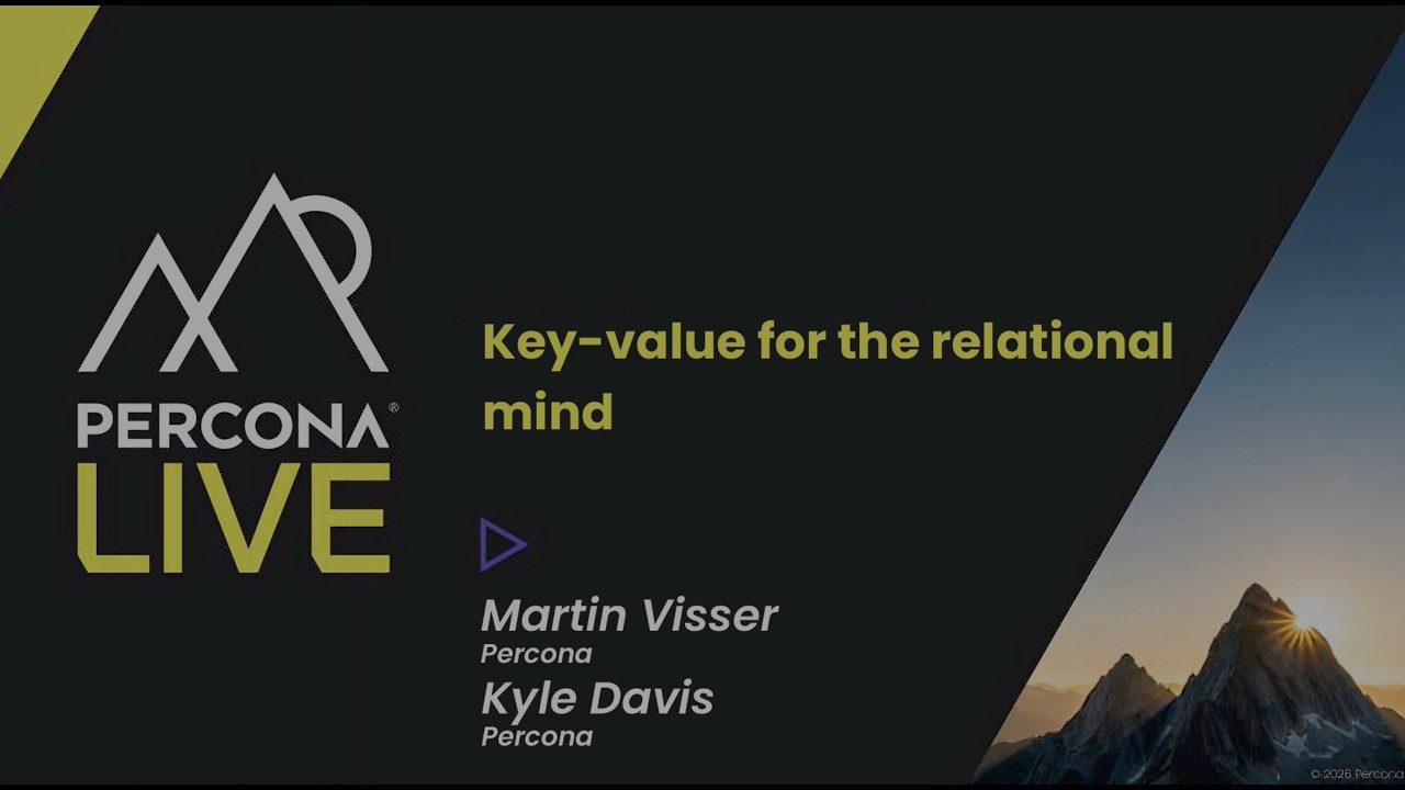 Key-value for the relational mind