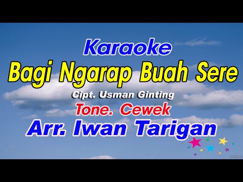 Karaoke Lagu Karo  Ngarapken Buah Sere Cewek