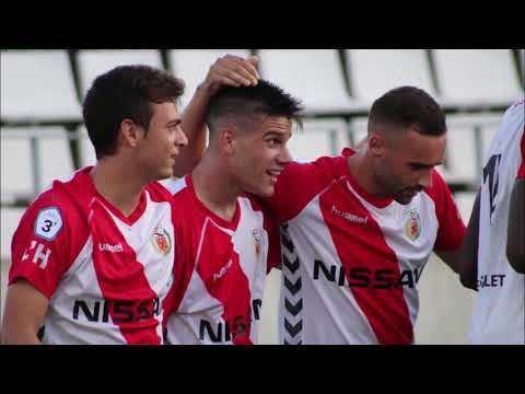 Gol Ton Ripoll C. E. L'Hospitalet - F. C. Ascó (1-0).