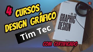 4 CURSOS ONLINE GRATUITOS de DESIGN GRÁFICO [Com CERTIFICADO]