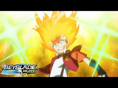 BEYBLADE BURST TURBO Episode 50 : Aiger's Turbo Resonance!