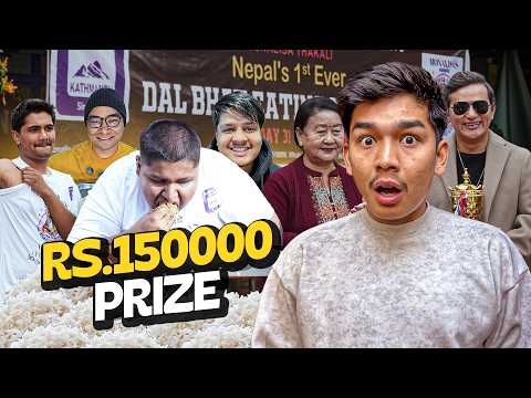 Rs. 1.5 Lakh for Eating Rice? | Nepal’s First Ever Bhat Eating Competition