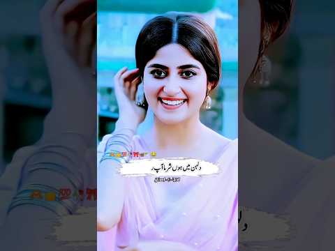Dulhan Me Hun Sharma Ap Rahy Hain | Harf-E-Dil Status #dramashorts #pakistanidrama #funny #sajalaly