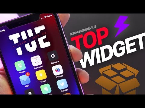 iOS 11 Jailbreak Tweaks: TOP Best Widget on Homescreen!! (Tweak of the Day)