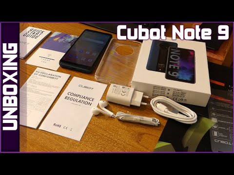 Cubot Note 9 - unboxing & first look