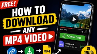 Free : How to Download Any MP4 Video 
