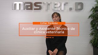 Esther Perdomo cumple su objetivo y consigue trabajo como Auxiliar y asistente técnico de clínica veterinaria Esther Perdomo cumple su objetivo y consigue trabajo como Auxiliar y asistente técnico de clínica veterinaria