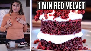 how to make vanilla cake in a cup easy