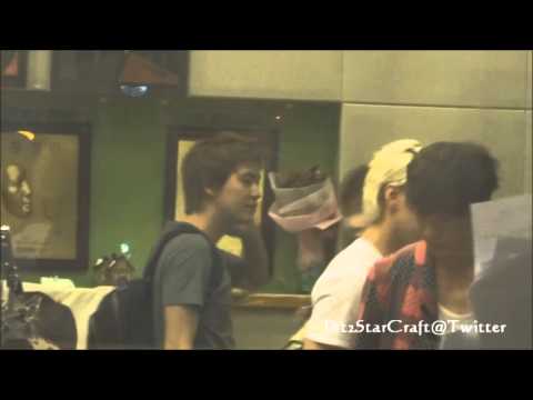 120720 KTR- SJ entered and left the studio.