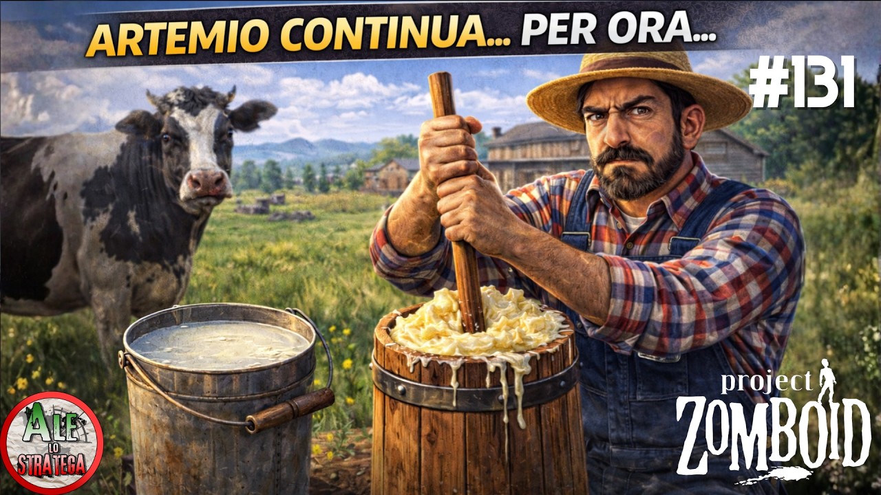 ARTEMIO CONTINUA... PER ORA... || PROJECT ZOMBOID || RUN 1 BUILD 42 || LA FUGA DI ARTEMIO #131