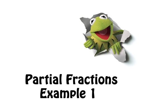 3-Partial Fractions Example 1 ...شرح كسور جزيئيه Video