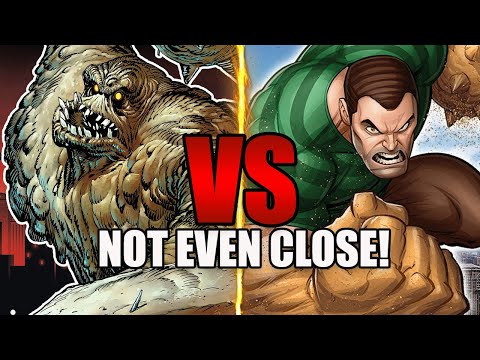 Why Clayface VS Sandman Isn't Even Close!
