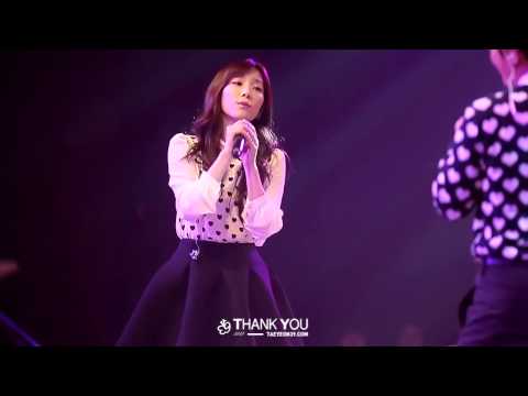 [HD] 131123 Taeyeon & Kim Bumsoo - Man and Woman Live (Short ver)