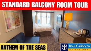 Royal Caribbean - Anthem of The Seas - Standard Balcony Room Tour