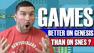Games Better on Sega Genesis Than on Super Nintendo? | MichaelBtheGameGenie