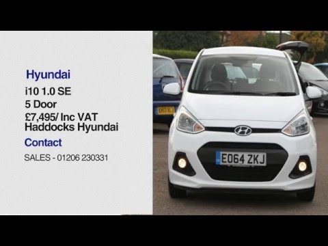 Haddocks Hyundai review Hyundai i10 1.0 SE 5 Door.