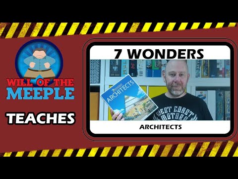 7 Wonders Architects Board Game Tutorial - How to play the new 7 Wonders Architects game