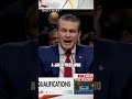 Pete Hegseth asked to explain what a "jag-off" is