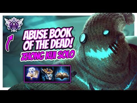 ROAD TO MASTERS: ABUSING BROKEN BOOK BUILD BEFORE IT GETS NERFED! - Smite Ranked Zhong Kui solo