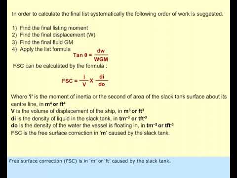 MEO CLASS 4 AND 2 NAVAL ARCHITECTURE AND SHIP CONSTRUCTION. LESSON - 39