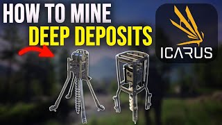 ICARUS Tutorial | How to Mine Deep Ore Deposits (Beginner Guide)