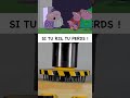 Peppa Pig Si Tu Ris Tu Perds Version Impossible 3 Shorts Humour Doublage Peppapig