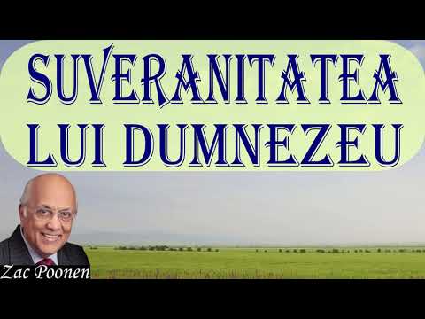 Zac Poonen - Suveranitatea lui Dumnezeu