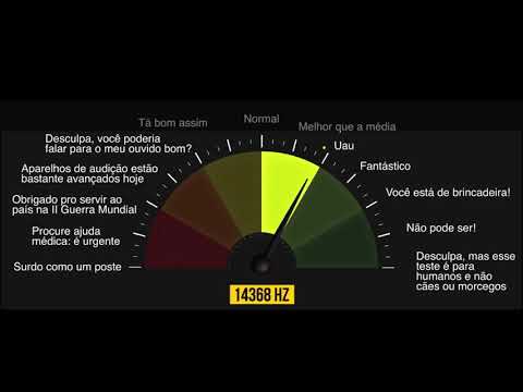 Teste de Audição | Espectro e Nível Sonoro (USE FONE DE OUVIDO)
