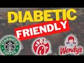 The Ultimate Diabetic Friendly Fast Food Guide Top 5 Options