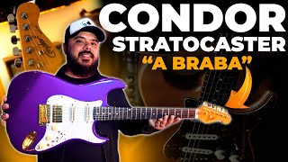 CONDOR RX20S: VALE A PENA COMPRAR ESSA STRATOCASTER???