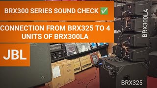 Video thumbnail for JBL BRX300 | BRX300LA BRX325SP SOUND TEST | CONNECTION FROM POWERED SUB TO 4 PASSIVE SPEAKERS by Chard Saludar