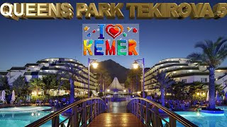 QUEENS PARK TEKIROVA RESORT SPA 2023 KEMER GOOD HOTEL ANTALYA TURKEY