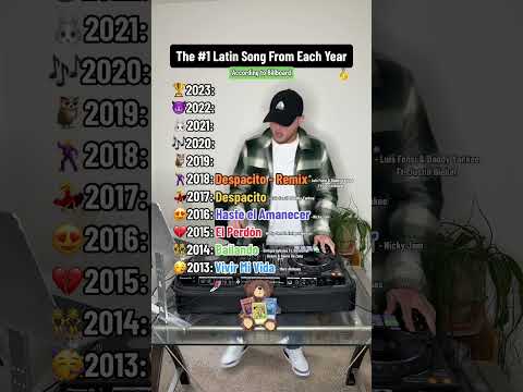 THE NO.1 LATIN SONG FROM EACH YEAR (2013-2023)