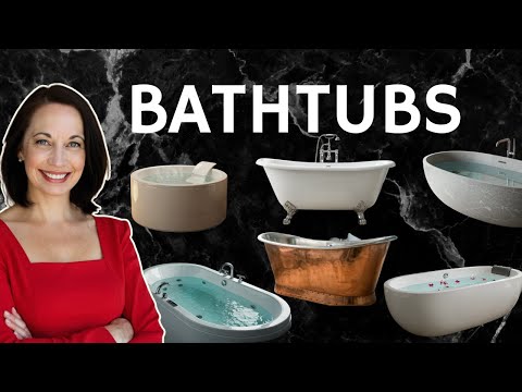 Every Bathtub Type Explained: Freestanding, Alcove, Clawfoot, Slipper & More