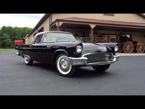 Thumbnail for Supercharged 1957 Ford Thunderbird T Bird F Code engine & Ride on My Car Story with Lou Costabile by 1957 Ford