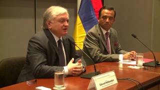 ԱԳ նախարարը ելույթ ունեցավ Պերուի արտգործնախարարությունում