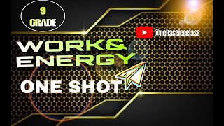 Work and Energy in one shot,(Rapid Revision) CBSE Class 9th