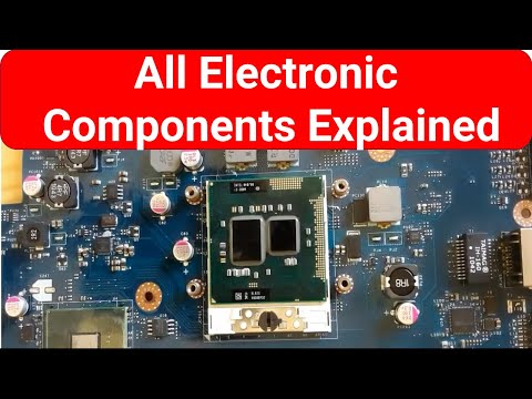 Laptop motherboard components names functions explained