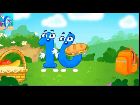 Learn Counting Numbers 1 To 20 - Wash The Numbers  16 - Numbers Song