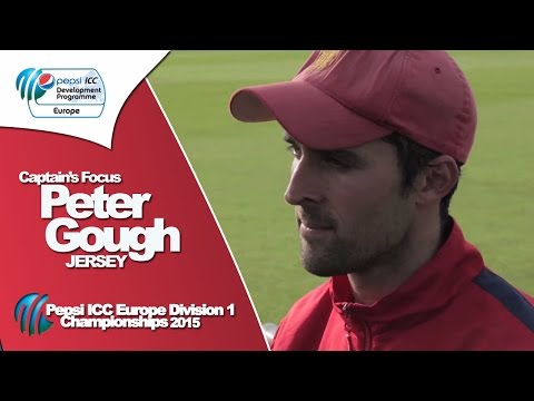 Captain's Focus: Jersey captain Peter Gough talks about his start to the tournament