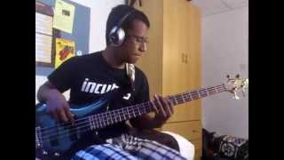 Incubus - While All the Vultures Feed (Bass Cover)